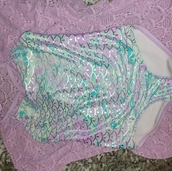 Toddler Girl swim suit and cover up 4T - Picture 4 of 5